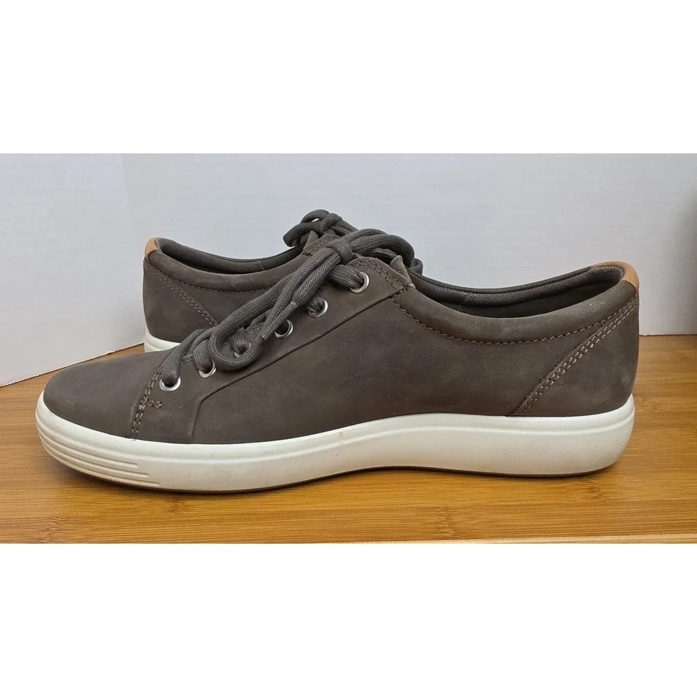 ECCO Men's Soft EU 43 9-9.5 Leather Sneaker
